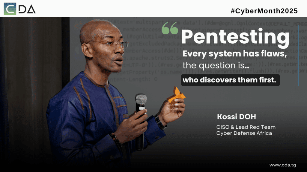 Simulate to anticipate. Pentesting by Cyber Defense Africa strengthens your digital resilience.
